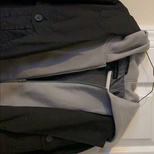 Calvin Klein jacket with hoodie